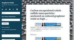 Desktop Screenshot of grapheneguide.com